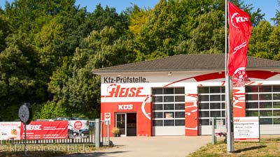 Eine Kft-Prüfstelle der Organisation KÜS