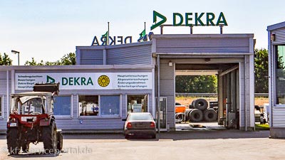 Eine Prüfstelle der DEKRA. Hier werden Gasprüfungen durchgeführt.