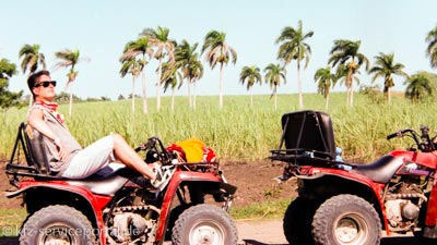 Eine Quad-Tour im Urlaub