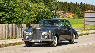 Ein edler Rolls-Royce Oldtimer