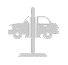 Eine Hebebühne als Symbol für eine Werkstatt