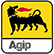Logo der Tankstellenmarke Agip