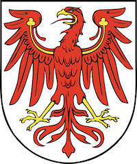 Das Wappen des Bundeslandes Brandenburg