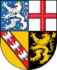 Das Wappen des Bundeslandes Saarland