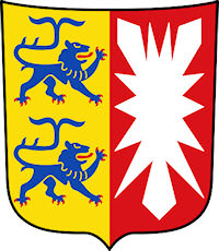 Das Wappen des Bundeslandes Bayern